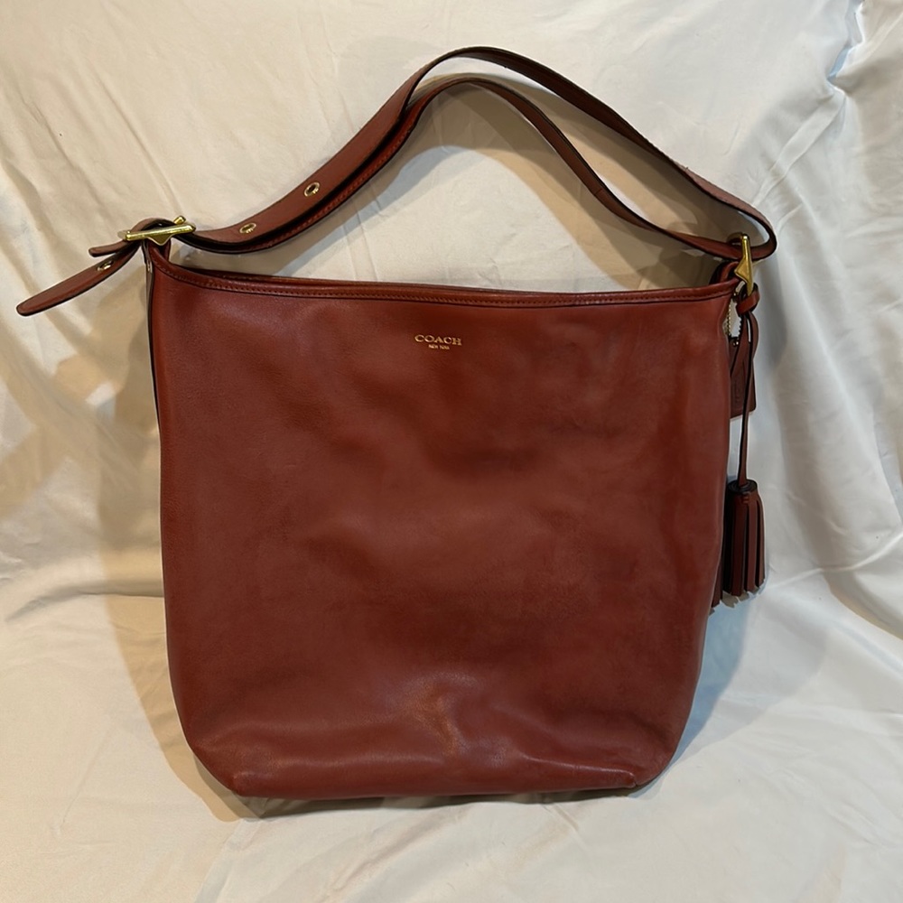 Brick Red Coach Purse